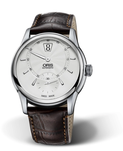 Oris 01 917 7702 4051-07 1 21 73FC : Artelier Jumping Hour Stainless Steel / Silver